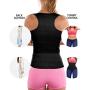 GAODI Women Waist Trainer Vest Slim Corset Neoprene Sauna Tank Top Zipper Weight Loss Body Shaper Shirt