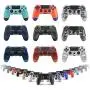 RONSHIN Wireless Controller, for PS4/Slim Controller Bluetooth 4.0 Mobile Gamepad with Light Bar Blue Camouflage Gifts for Boys