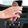 YINVA Air Vent Phone Hoder,Premiuma Car Vent Phone Holder,One-Handed One Second Operation,Gravity Phone Holder Compatible with All iPhone and Smart Phones,Supports Phone Cases