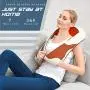 Neck Massager with Heat,Deep Kneading Back Massager,3D Massage for Back Neck Shoulder Waist and Foot, Shiatsu Electric Neck Shoulder Back Massager,Use at Home Office and Car, Christmas Gifts Neck Massager with Heat,Deep Kneading Back Massager,3D Massage for Back Neck Shoulder Waist and Foot, Shiatsu Electric Neck Shoulder Back Massager,Use at Home Office and Car, Christmas Gifts