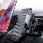 DesertWest Air Vent Car Phone Mount Hassle-free Cell Phone Holder Universal Compatible with iPhone 11 Pro X XS Max XR 8 7 6+, Samsung Galaxy S10 S10+ S10e S9 S8 S7 and More