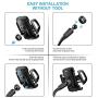 Car Cup Holder Phone Mount, Phone Holder for car 360 Degree Universal Adjustable Car Phone Mount Gooseneck Cup Holder Compatible for iPhone 11/XS Max/8/Plus/Galaxy/Huawei/All Smartphone