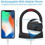 VEEAPE Fingerprint Lock U Lock Bike IP65 Waterproof U Bike Lock, Bicycle Lock with USB Cable, 100 Fingerprints, Unlock Time 0.5 Seconds, Anti-Theft Safety Suitable for Bike Motorcycle Glass Door