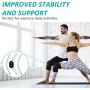 Knee Brace Support - Adjustable Open Patella Knee Support for Swollen ACL, Tendon, Ligament and Meniscus Injuries, Joint Pain Relief, Injury Recovery, True Non-Slip Fit for Arthritis and Sport