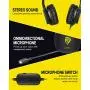 Gaming Headset Xbox One Headset, PS4 Headset, PC Headset with Noise Canceling Mic & LED Light, Gaming Headphones for PC, PS4, Xbox One Controller(Adapter Not Included), Nintendo Switch, Mac Gaming Headset Xbox One Headset, PS4 Headset, PC Headset with Noise Canceling Mic & LED Light, Gaming Headphones for PC, PS4, Xbox One Controller(Adapter Not Included), Nintendo Switch, Mac