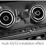 LUNQIN Car Phone Holder for Audi A3 S3 2014-2020 Auto Accessories Navigation Bracket Interior Decoration Mobile Cell Phone Mount LUNQIN Car Phone Holder for Audi A3 S3 2014-2020 Auto Accessories Navigation Bracket Interior Decoration Mobile Cell Phone Mount
