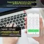 AWS 1700Mhz Cell Phone Signal Booster T-Mobile AT&T Verizon Signal Booster Cell Phone Booster 1700/2100Mhz Band 4 Cell Signal Booster 3G 4G Mobile Signal Amplifier for Home Cell Reception Data/Calls