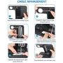 WAITIEE Wireless Charger, 3 in 1 Qi-Certified 15W Fast Charging Station for Apple iWatch Series 5/4/3/2/1,AirPods, Compatible with iPhone 11 Series/XS MAX/XR/XS/X/8/8 Plus/Samsung (Black)