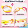 Swim Goggles, 2 Pack Anti-Fog Leak Proof Kids Swimming Goggles for Kid Toddler