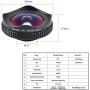 Apexel iPhone Lens, 16mm Wide Angle Camera Lens with CPL Filter Lens Kit for iPhone 7 6/6s 6Plus/6s Plus Samsung Galaxy S7/S6 Most Andriod Smartphones (No Dark Circle)-Black