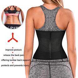 Gotoly Women Waist Trainer Corset Cincher Trimmer Belt Slimming Body Shaper Belly Weight Loss Sport Girdle