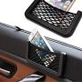 SalaBox-Accessories - Car Net Bag Car Organizer Nets 15X8cm Automotive Pockets With Adhesive Visor Car Syling Bag Storage for tools Mobile phone