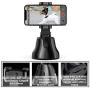 MITMOR Selfie Stick, Gimbal Stabilizer for Smartphone,360°Rotation Auto Face&Object Tracking Smart Shooting Camera Phone Mount,Men Women Selfie Mount, Auto Countdown Compatible for Android (Black)