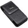 Belt Holster Fit for iPhone 11 iPhone11 Pro Max Holster iPhone X Max Holster 8 Plus iPhone 7 Plus iPhone 6S Plus Holster Pouch Cowhide Leather with Belt Clip and Loop Fit for Phone with Slim Case on