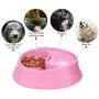 HUAXU Feeder Dog Bowl - Non Slip Slow Feeder, Interactive Bloat Stop Fun Feeder Pet Bowl, Suitable for Pet Dogs Cats Feeder and Drinking Bowl