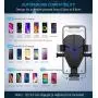 Wireless Car Charger Mount,Quntis 15W 10W 7.5W Qi Fast Charging Car Mount Auto Clamping Air Vent Cell Phone Holder Gravity Holder Compatible iPhone 11/11 pro max/X/XS/XR/8 Galaxy S10/S9/S8/Note 10/10 Wireless Car Charger Mount,Quntis 15W 10W 7.5W Qi Fast Charging Car Mount Auto Clamping Air Vent Cell Phone Holder Gravity Holder Compatible iPhone 11/11 pro max/X/XS/XR/8 Galaxy S10/S9/S8/Note 10/10