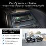 CarQiWireless Wireless Charging Pad for Toyota Camry Accessories, Wireless Charger Anti-Slip 3 Coils Console Center for Any Qi Enable Phone, for 2018 2019 2020 2021 Camry - Standard Charging