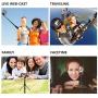 Selfie Stick,45 Inch Extendable Selfie Stick Tripod with Rechargeable Wireless Remote and Phone Tripod Stand,Compatible with iPhone 11 Pro Xs X 8 7 6 Plus,Samsung Galaxy Note10 S10 S9 S8,Gopro