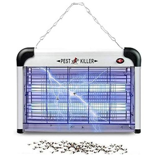 LINKPAL Electric Bug Zapper/Pest Repeller Control Indoor 2800 Volt UV Lamp Flying Fly Insect Killer Mosquitoes Flies Killer Repellent Traps Eliminator Catcher Lure Zap Kills Mosquito (20W Bug Killer)