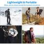 Camera Tripod, FOSITAN 72-inch Compact Travel Tripod with Quick Release Plate and Phone Holder for Camera DSLR Canon Nikon Sony Smartphone Video Tripod with 360° Panorama for Video Shoting Still-Lifes