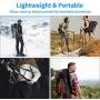 Camera Tripod, FOSITAN 72-inch Compact Travel Tripod with Quick Release Plate and Phone Holder for Camera DSLR Canon Nikon Sony Smartphone Video Tripod with 360° Panorama for Video Shoting Still-Lifes
