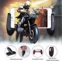 Yuwen Mobile Game Controller, Cell Phone Game Controller Sensitive Shoot and Aim Keys L1R1 Shooter Controller for PUBG/Knives Out/Rules of Survival, Mobile Gaming Joysticks for Android iOS
