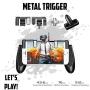 PUBG Fortnite Mobile Game Controller - | New Version | Sensitive Shoot and Aim Trigger Fire Buttons | L1R1 Joysticks Game Controller for PUBG/Fortnite of Survival Gaming Triggers for iOS and Android