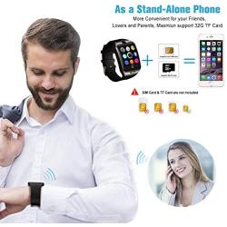 Smart Watch for Android Phones,Smartwatch for Men Women,Smart Watches with Camera Bluetooth Watch with SIM Card Slot Cell Phone Watch Smartwatch for Android Samsung Phone iOS XS X8 10 11