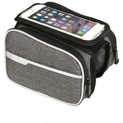 QIANMA Bicycle Bag Rainproof Bicycle Front Bag 5.8-6.2inch Mobile Phone Case Mountain Bike Bag Bicycle Top Tube Bag Cycling Accessories
