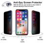 [2 Pack] Privacy Screen Protector for iPhone 11/XR, YMHML Tempered Glass Anti-Spy Bubble Free Case Friendly Easy Installation Film for iPhone 11/XR 6.1 Inch