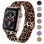 GBPOOT Compatible for Apple Watch Band 38mm 40mm 42mm 44mm, Wristband Loop Replacement Band for Iwatch Series 4,Series 3,Series 2,Series 1,Leopard ,38mm/40mm