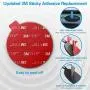 Sticky Adhesive Replacement for Dashboard Pad Mounting Disk, VOLPORT 2pcs 3M Circle Heat Resistant Double Sided Tapes Strong VHB Sticker for Suction Cup Car Phone Holder Disc, GPS Windshield Dash Cam Sticky Adhesive Replacement for Dashboard Pad Mounting Disk, VOLPORT 2pcs 3M Circle Heat Resistant Double Sided Tapes Strong VHB Sticker for Suction Cup Car Phone Holder Disc, GPS Windshield Dash Cam