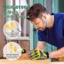 Work Earbuds Headphones, Mipeace Safety Industrial Ear Plugs Headphones with mic and Volume Control-OSHA Approved Noise Reduction Earphones for Work Construction