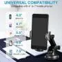 Car Phone Holder, Car Phone Mount Dashboard/Windshield with 360°+275°+235° Rotatable, Universal 4-7 inch Mobile Phone Electronic Equipment Car Phone Holder, Car Phone Mount Dashboard/Windshield with 360°+275°+235° Rotatable, Universal 4-7 inch Mobile Phone Electronic Equipment