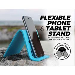 iFLEX Adjustable Cell Phone Stand and Tablet Stand for Work and Home – Flexible Phone Holder is The Perfect iPhone Stand for Video Calls and Holds Any Device – Non-Slip Grip, Strong and Durable