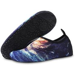 Womens and Mens Kids Water Shoes Barefoot Quick-Dry Aqua Socks for Beach Swim Surf Yoga Exercise