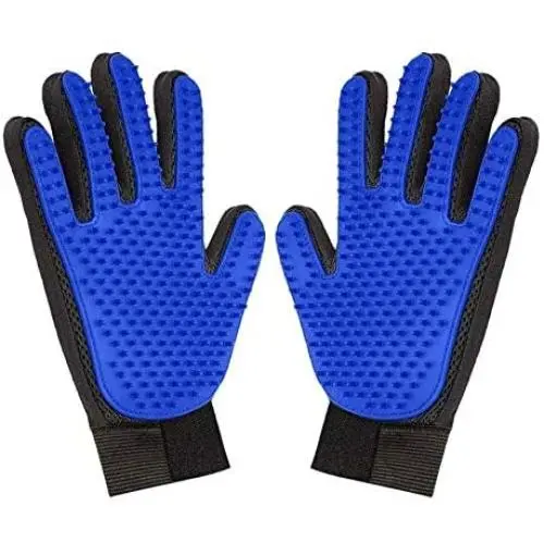 Anlising Pet Brush Glove Pet Grooming Glove Efficient Pet Hair Remover Mitt Enhance Five Finger Design Cat Dogs Anlising Pet Brush Glove Pet Grooming Glove Efficient Pet Hair Remover Mitt Enhance Five Finger Design Cat Dogs