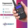 Mirkit x Baofeng Radio UV-5R MK3X 5W Power 2020 2100 mAh Li-ion Battery, Tri-Band Radio VHF, 1.25M, UHF, Mirkit Edition and Neck Strap Lanyard Mirkit Ham Radio Operator