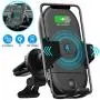 LETSCOM Wireless Car Charger,15W Qi Fast Charging Car Mount Charger Auto-Clamping Air Vent Phone Holder Compatible with iPhone 11/11Pro/11Pro Max/Xs Max/XS/XR/X/8/8+, Samsung S10/S10+/S9/S9+/S8/S8+ LETSCOM Wireless Car Charger,15W Qi Fast Charging Car Mount Charger Auto-Clamping Air Vent Phone Holder Compatible with iPhone 11/11Pro/11Pro Max/Xs Max/XS/XR/X/8/8+, Samsung S10/S10+/S9/S9+/S8/S8+