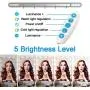 ILEBYGO LED Vanity Lights, Hollywood Style Vanity Mirror Lights kit,16.7ft 45 LED Vanity Strip Lights with 5 Brightness Level for Make up Vanity Table Set in Dressing Room (Mirror Not Include)