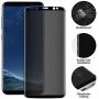 Galaxy S9 / S8 Privacy Screen Protector,Tempered Glass Anti Glare/Spy Anti-Scratch No Bubble 9H Hardness 3D Touch ，Compatible with Samsung Galaxy S9 / S8
