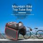 Mhwlai TPU Bicycle Mobile Phone Bag, Touch Screen top Front Frame Mobile Phone Bag Shoulder Bag Double Pocket for 6.2 inch Mobile Phone Bicycle Accessories