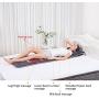 Massage Mat with 10 Vibrating Motors and 4 Therapy Heating pad Full Body Massager Cushion for Relieving Back Lumbar Leg Pain SL-363 Snailax