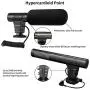 Camera Microphone,Veksun Video Microphone for DSLR Interview Shotgun Mic for Canon Nikon Sony Panasonic Fuji Videomic with Windscreen 3.5mm Jack Camera Microphone,Veksun Video Microphone for DSLR Interview Shotgun Mic for Canon Nikon Sony Panasonic Fuji Videomic with Windscreen 3.5mm Jack