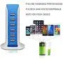 6-Port USB Wall Charger Desktop Charging Station Quick Charge 2.1,Compatible with Compatible fo Tablets Smartphones and More(Blue) 6-Port USB Wall Charger Desktop Charging Station Quick Charge 2.1,Compatible with Compatible fo Tablets Smartphones and More(Blue)