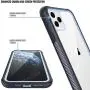 SPIDERCASE for iPhone 11 Pro Max Case, Built-in Screen Protector Full Heavy Duty Protection Shockproof Anti-Scratched Rugged Case for iPhone 11 Pro Max 6.5 inch 2019 (Blue+Clear) SPIDERCASE for iPhone 11 Pro Max Case, Built-in Screen Protector Full Heavy Duty Protection Shockproof Anti-Scratched Rugged Case for iPhone 11 Pro Max 6.5 inch 2019 (Blue+Clear)