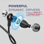 MuveAcoustics Drive Wired in-Ear Earbud Headphones - Noise Cancelling Premium Stereo Headphone Earbuds w/Mic, Ergonomic fit, Black