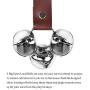 QUXIANG Dog Doorbells Premium Leather Dog Doorbells Premium Quality Training Potty Great Dog Bells Adjustable