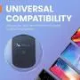 Emerge Black Helix Wireless Charger with 5ft Micro USB Cable Emerge Black Helix Wireless Charger with 5ft Micro USB Cable