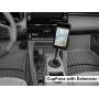 WeatherTech CupFone, Cell Phone Holder for Car Mount with Extension Stand – Cup Hold Universal for iPhone, Galaxy, Wireless, Charger